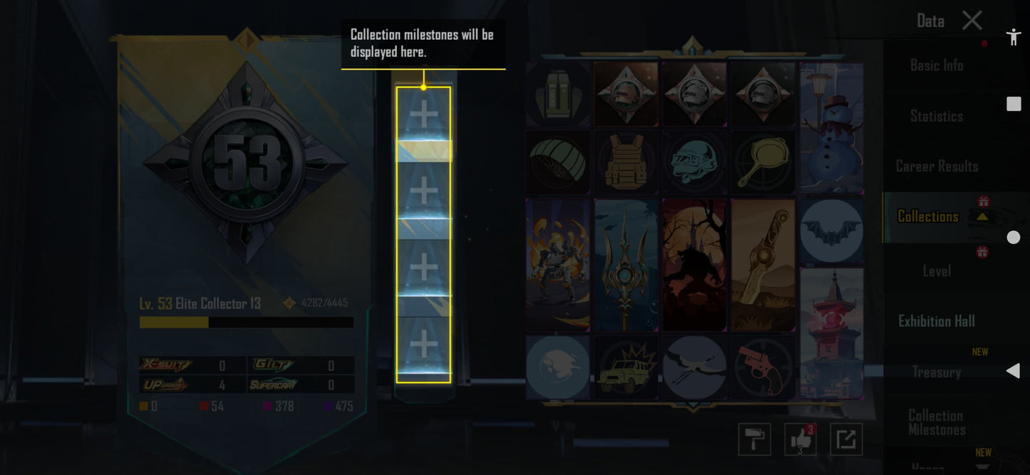PUBG M Account Glacier Level 2