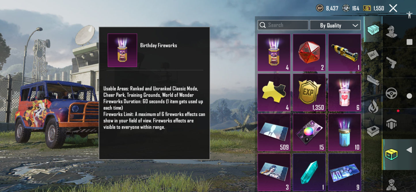 PUBG M Account Glacier Level 2